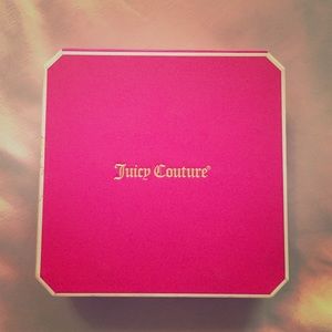 Juicy Couture pave heart necklace